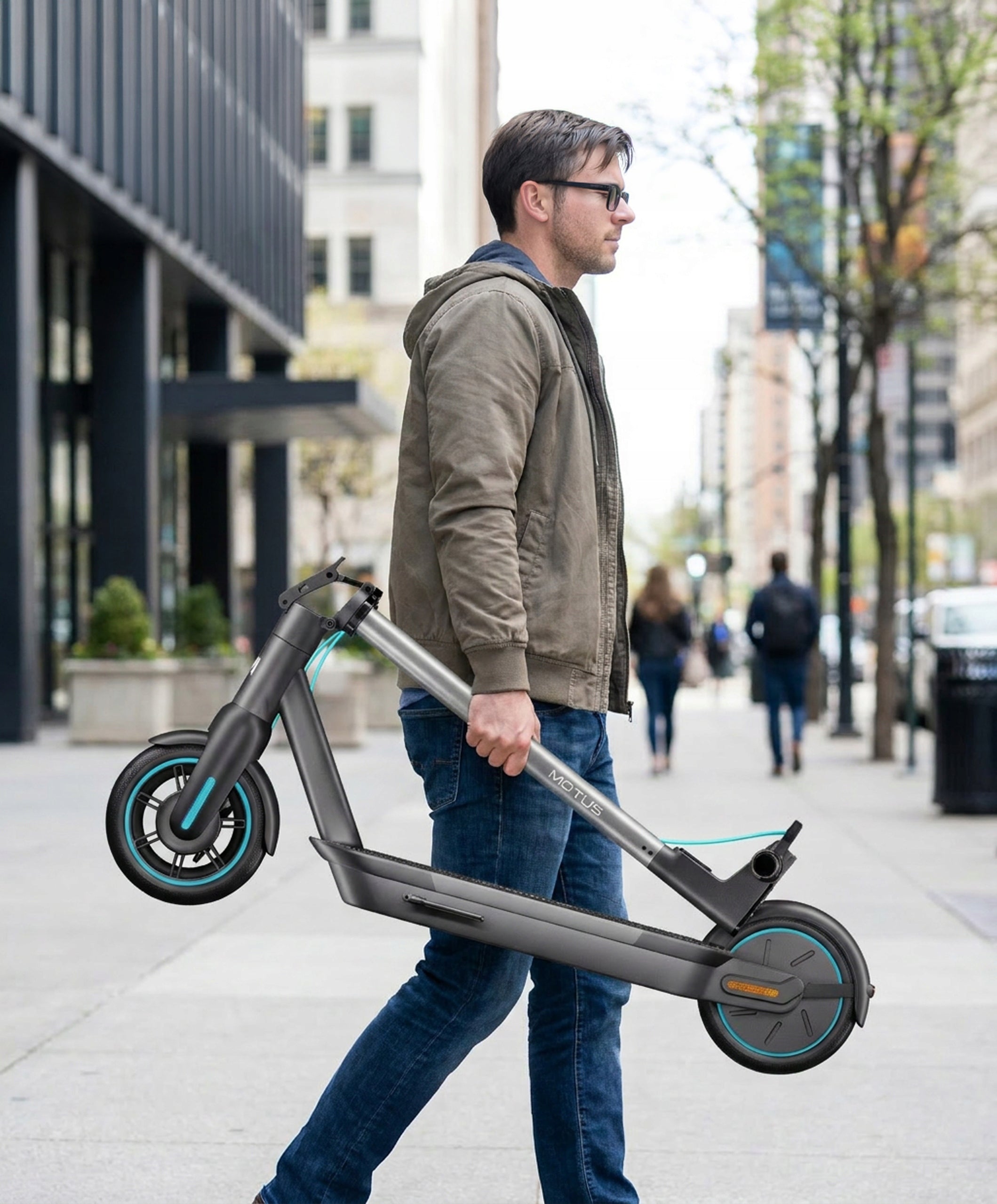 Electric scooter Motus Scooty 10 Long Way W 20 km/h 15Ah LCD 350W Brand Motus