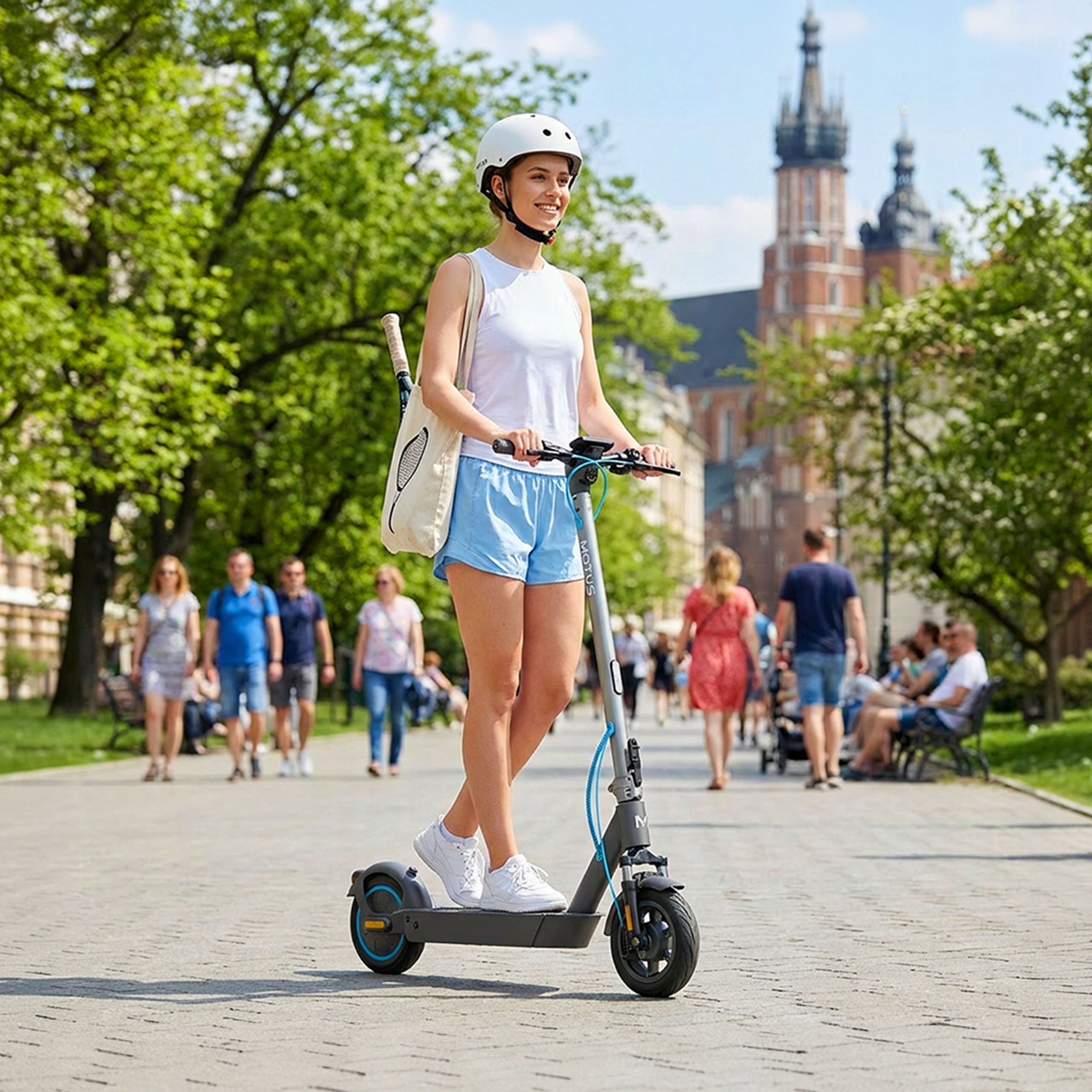 Electric scooter Motus Scooty 10 Pro NFC app Tuya GPS 600W 70km Manufacturer code AKC301-1