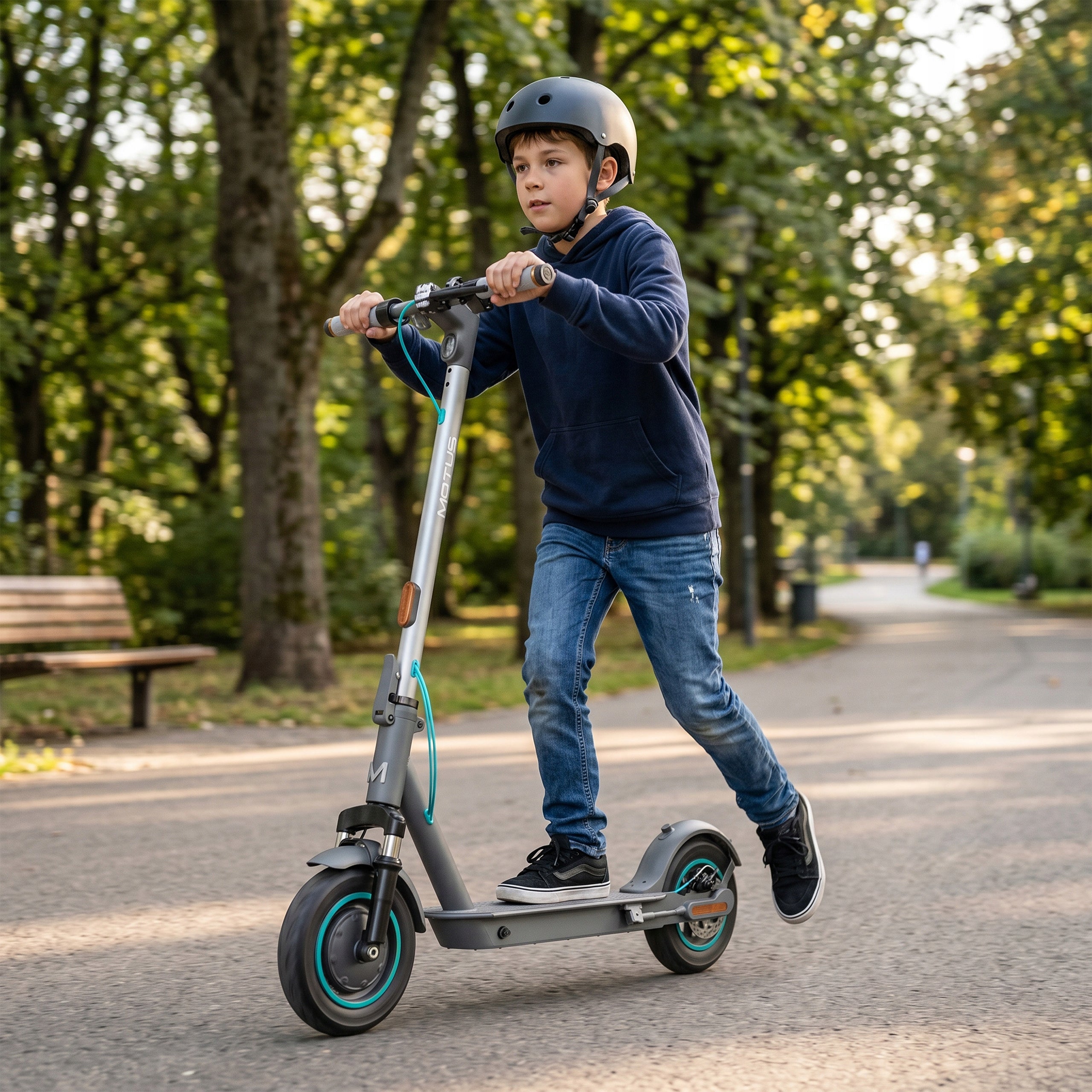 Electric scooter Motus Scooty Easy 350W, 10", range up to 30km, 7,8 Ah Weight 13 kg