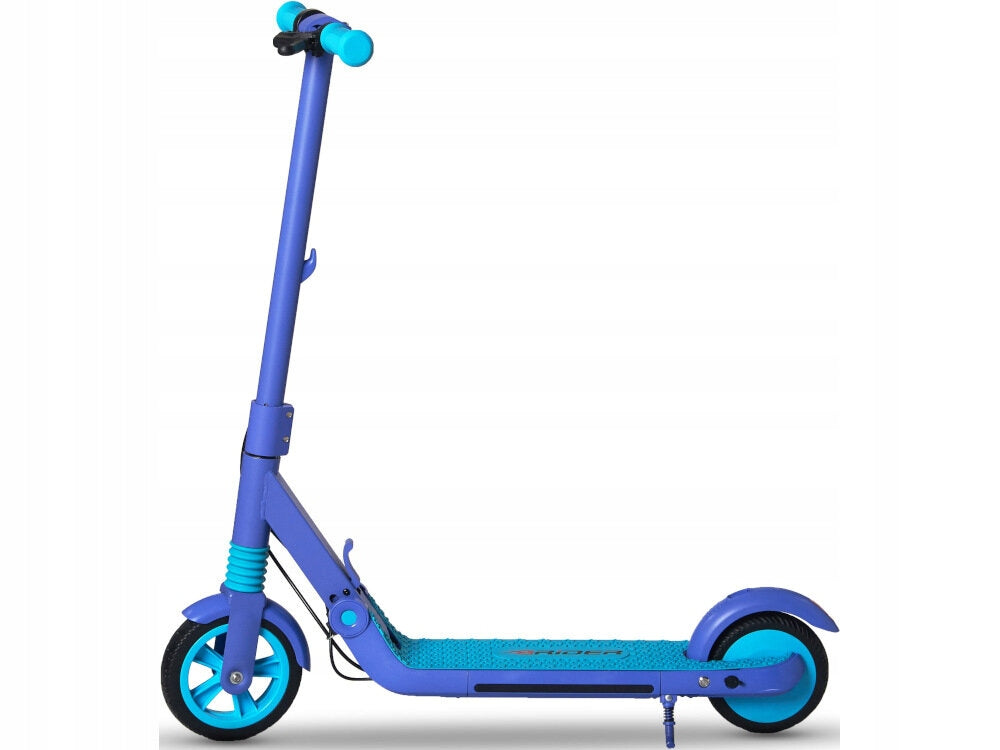 Electric scooter RIDER Bullet 10km 200W 7" 6" Blue Additional features lighting foldable