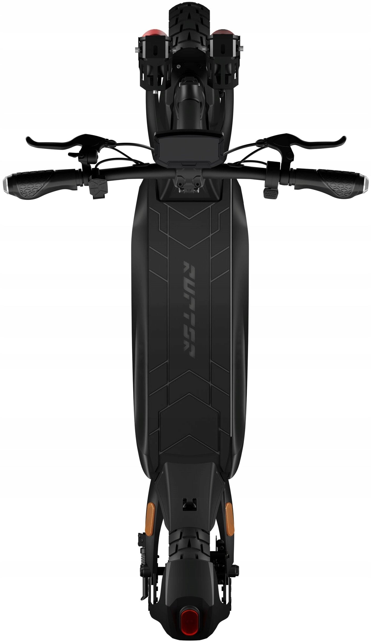 Electric scooter RUPTOR R6 V4 80km 2x800W Shock absorption 10" Black Color black