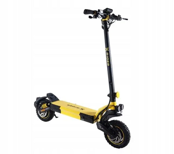 Electric scooter XRIDER F10 Pro 2x1400W 85km 10'' NFC App Yellow Packaging status original