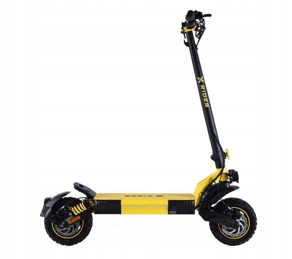 Electric scooter XRIDER F10 Pro 2x1400W 85km 10'' NFC App Yellow Weight 30 kg
