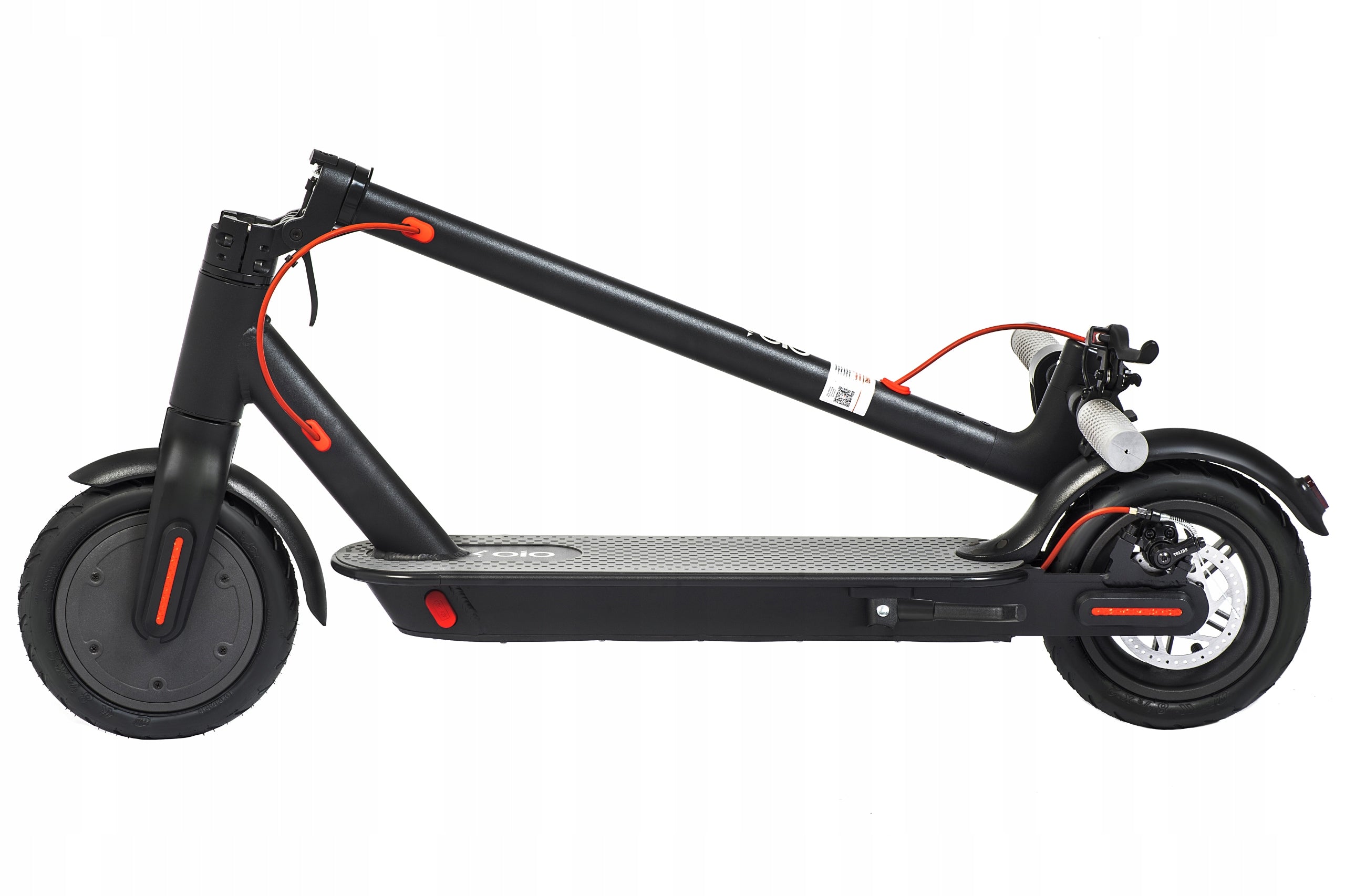 Electric scooter black city LIGHTWEIGHT FOLDING pumped wheels 350W Packaging status original
