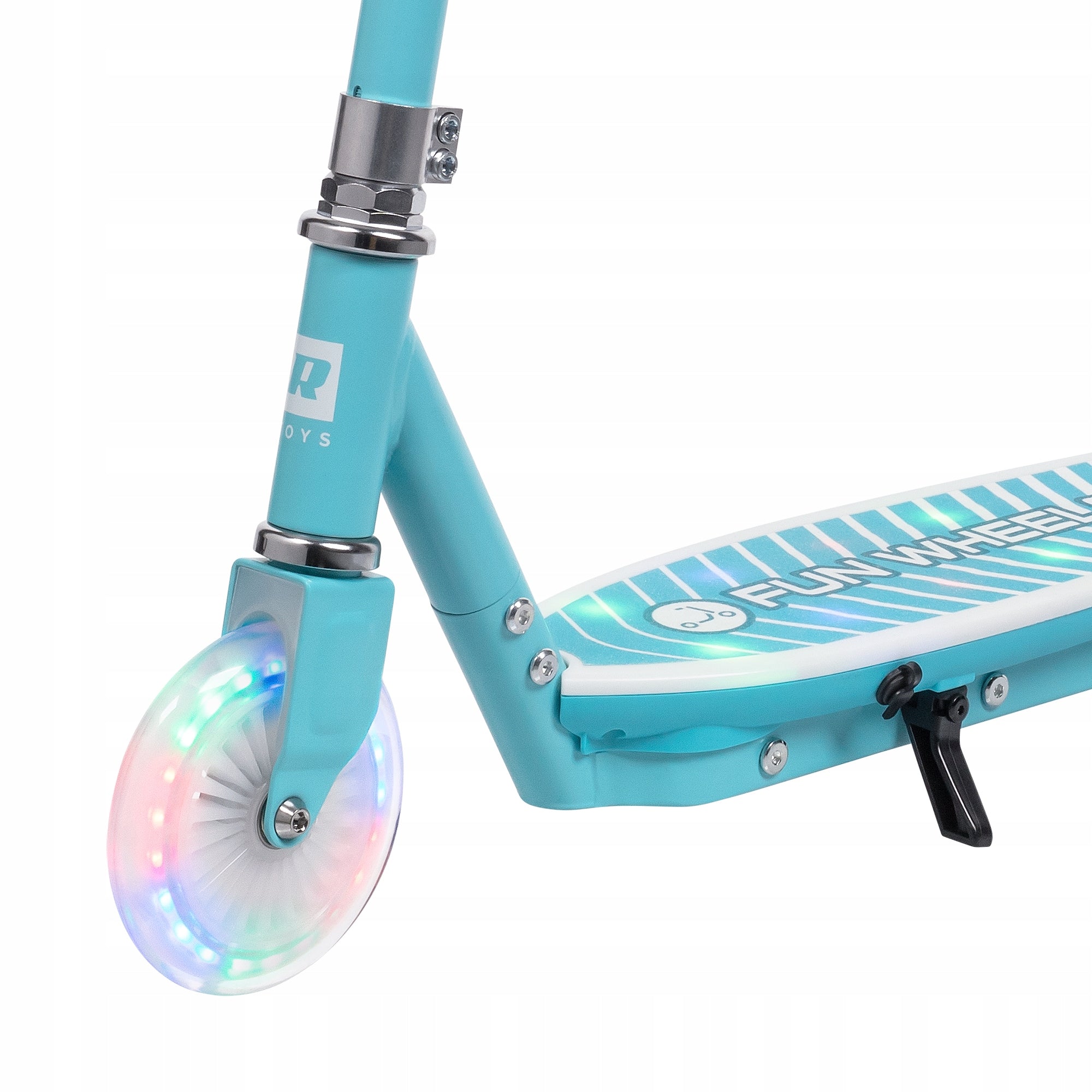 Electric scooter for children FUN WHEELS LIGHT BLUE 50W 50kg 8 km/h 6km Brand Rebel