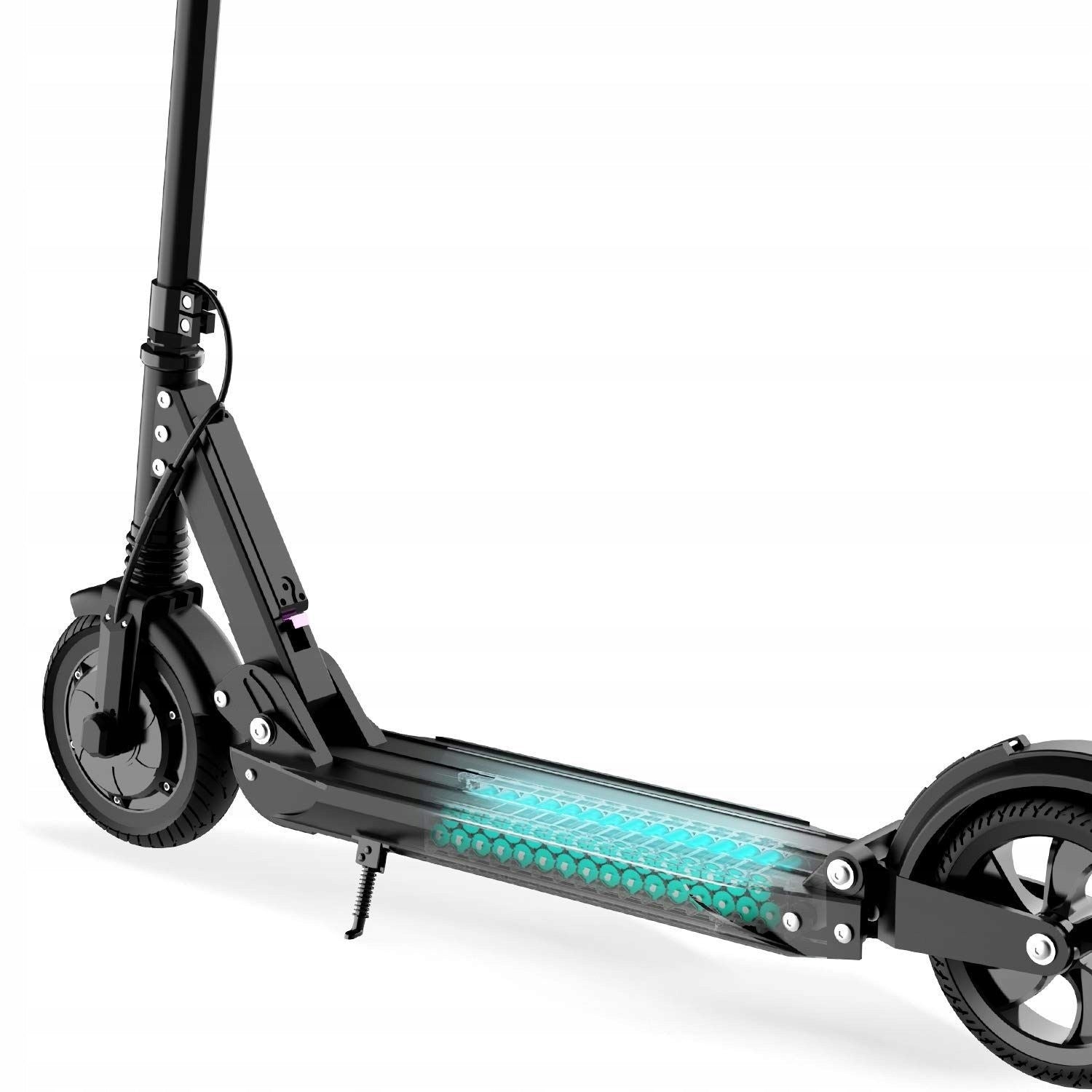 Electric scooter lightweight folding 3speed shock absorption front back black Packaging status original