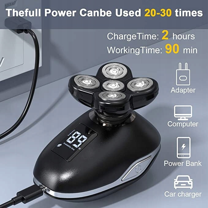 Electric shaver AOKEY Men-5 in 1 trimmer razor for men Brand AOKEY