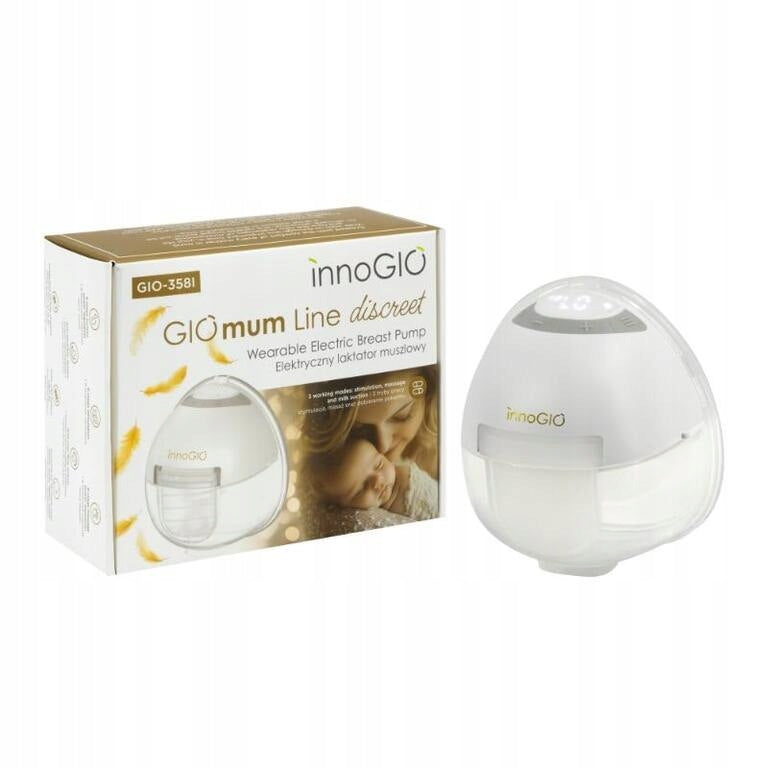 Electric shell breast pump GIOmum Line discreet GIO-358I wireless Manufacturer code 5906630333998