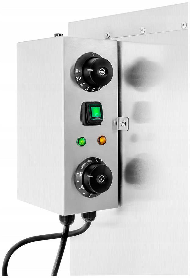 Electric smoker / stainless steel 1000W / 147l / 8 grates / 10012167 Product weight with unit packaging 42.7 kg