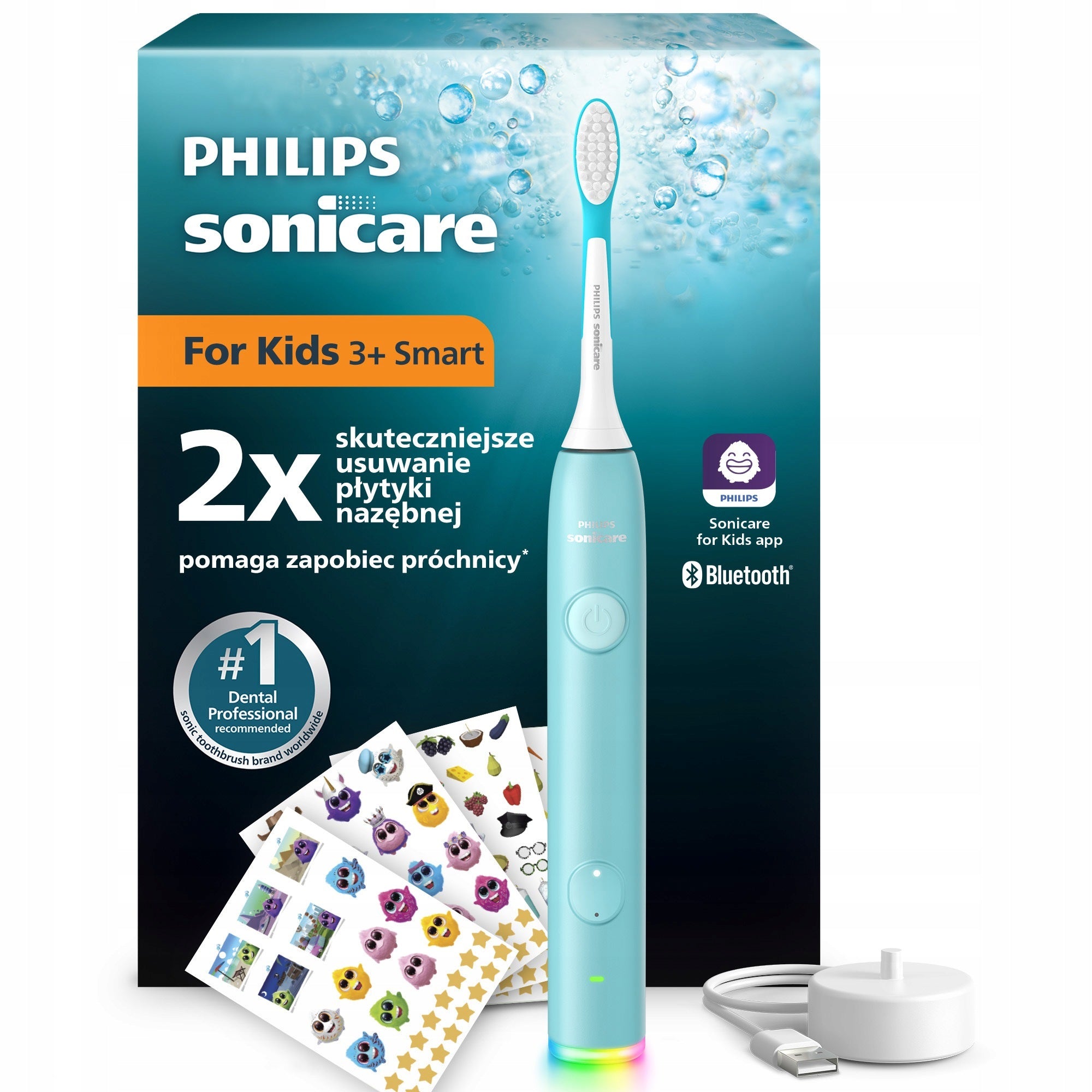 Electric sonic toothbrush for children Philips Sonicare HX6600/13