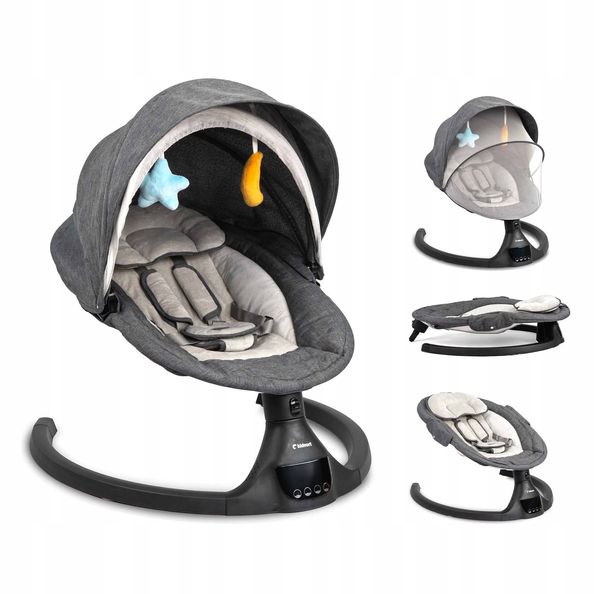 Electric swing Kidnort Svaie black
