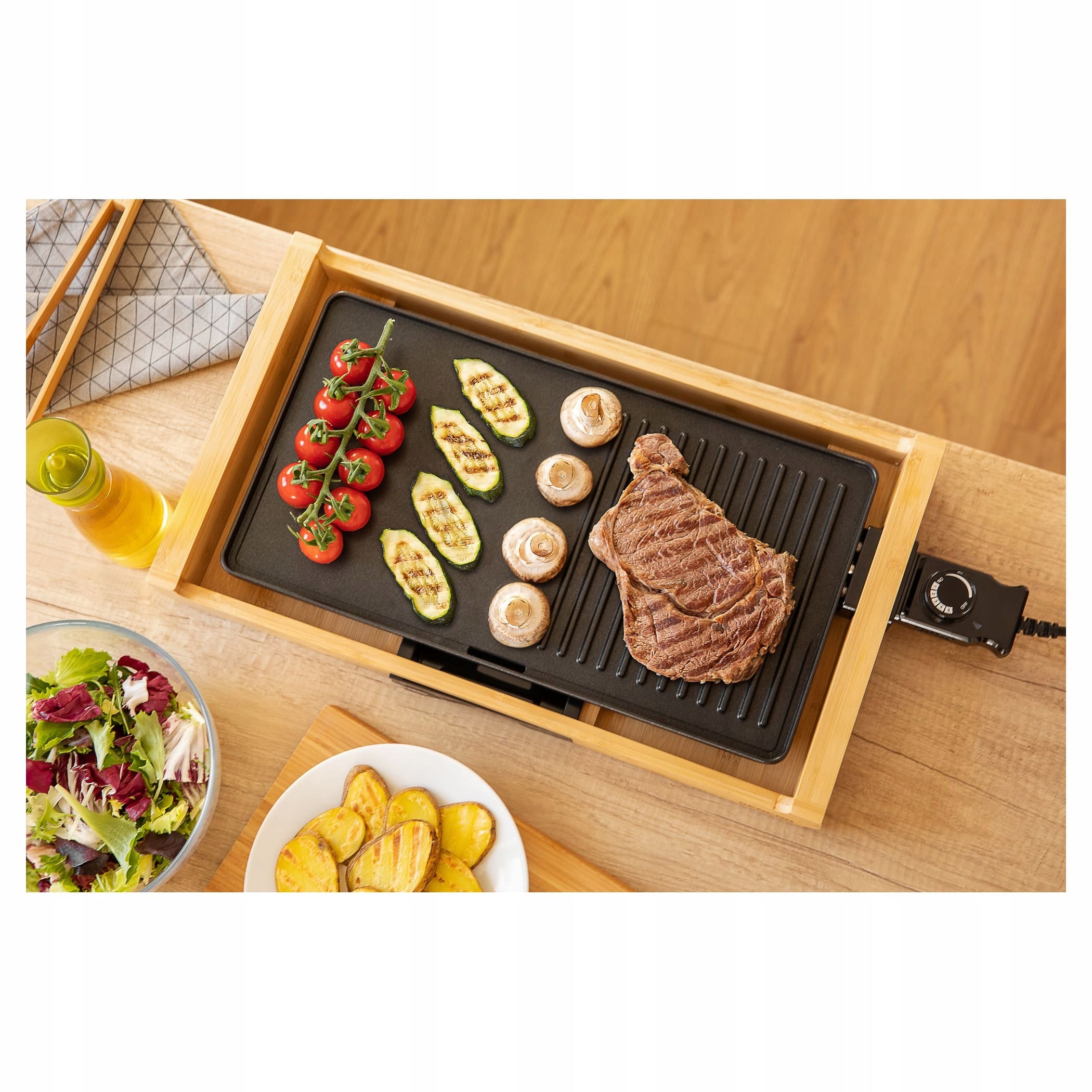 Electric table grill Sencor SBG 206BK 1800W Dominant color black