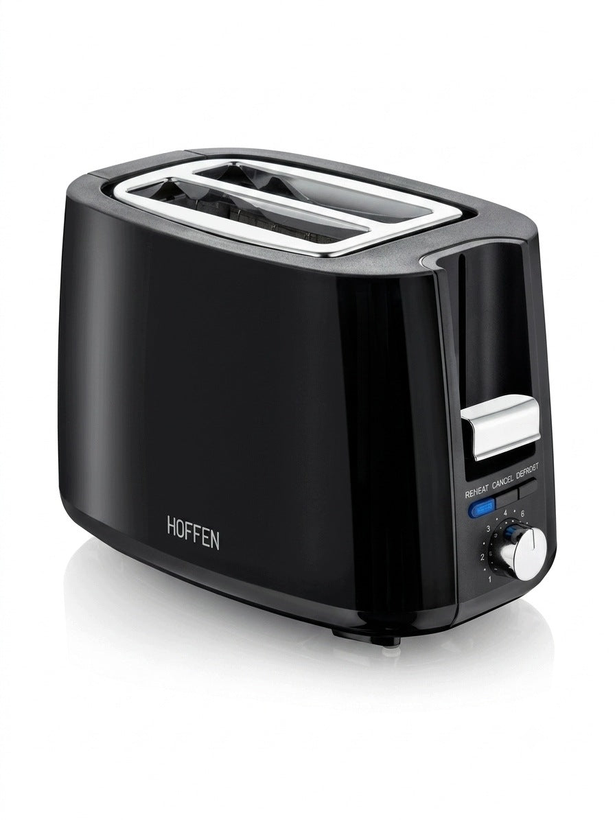 Electric toaster HOFFEN FT2003-T black 750 W