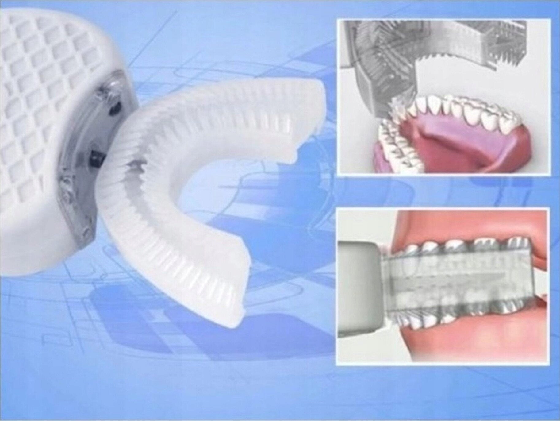 Electric toothbrush EXTRALINK K12 360 Dominant color white