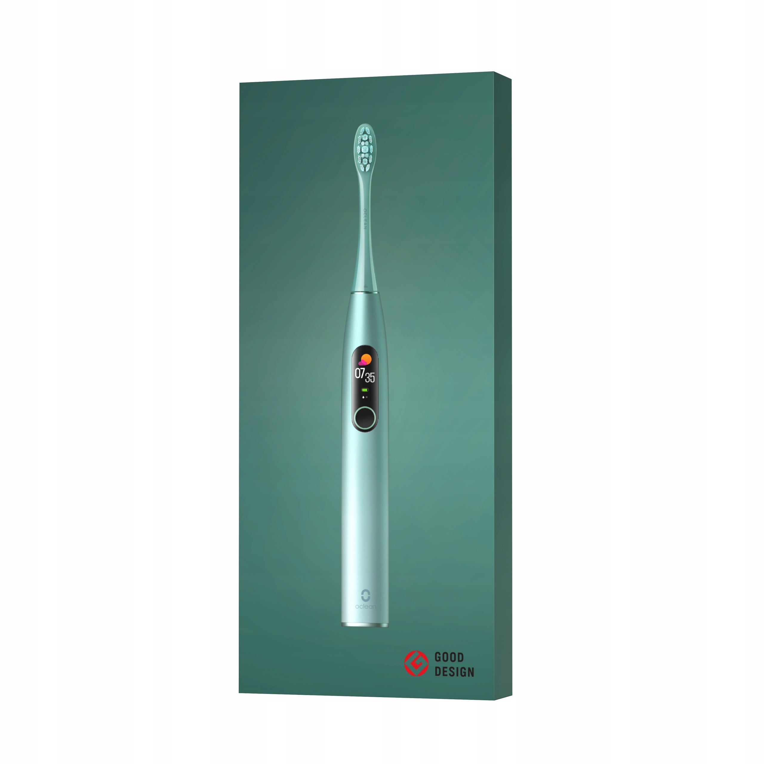 Electric toothbrush Oclean X Pro Aurora Purple Mist Green Manufacturer code 2404