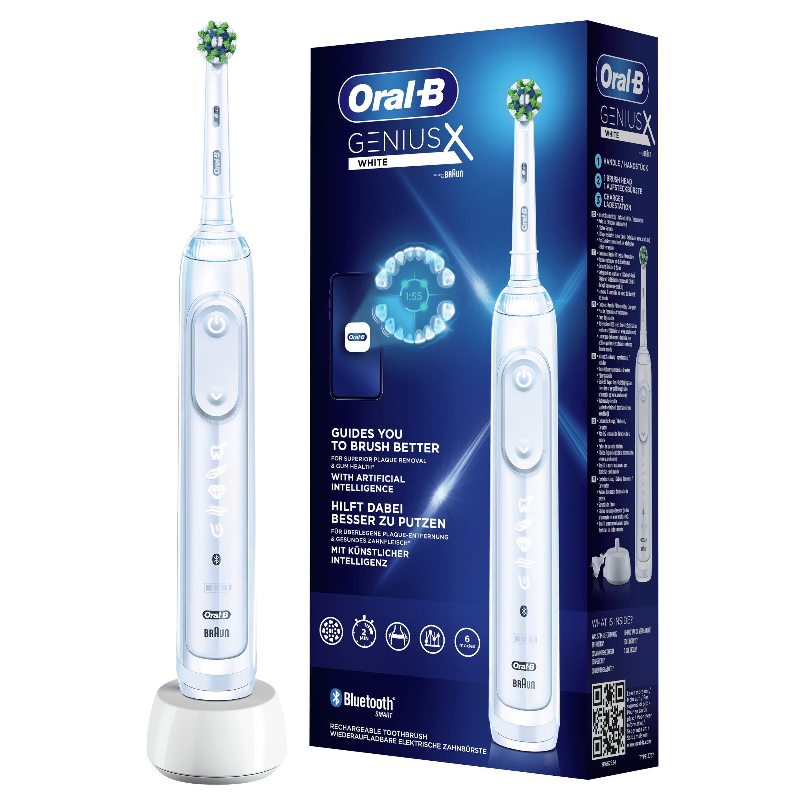 Electric toothbrush Oral-B Genius X white