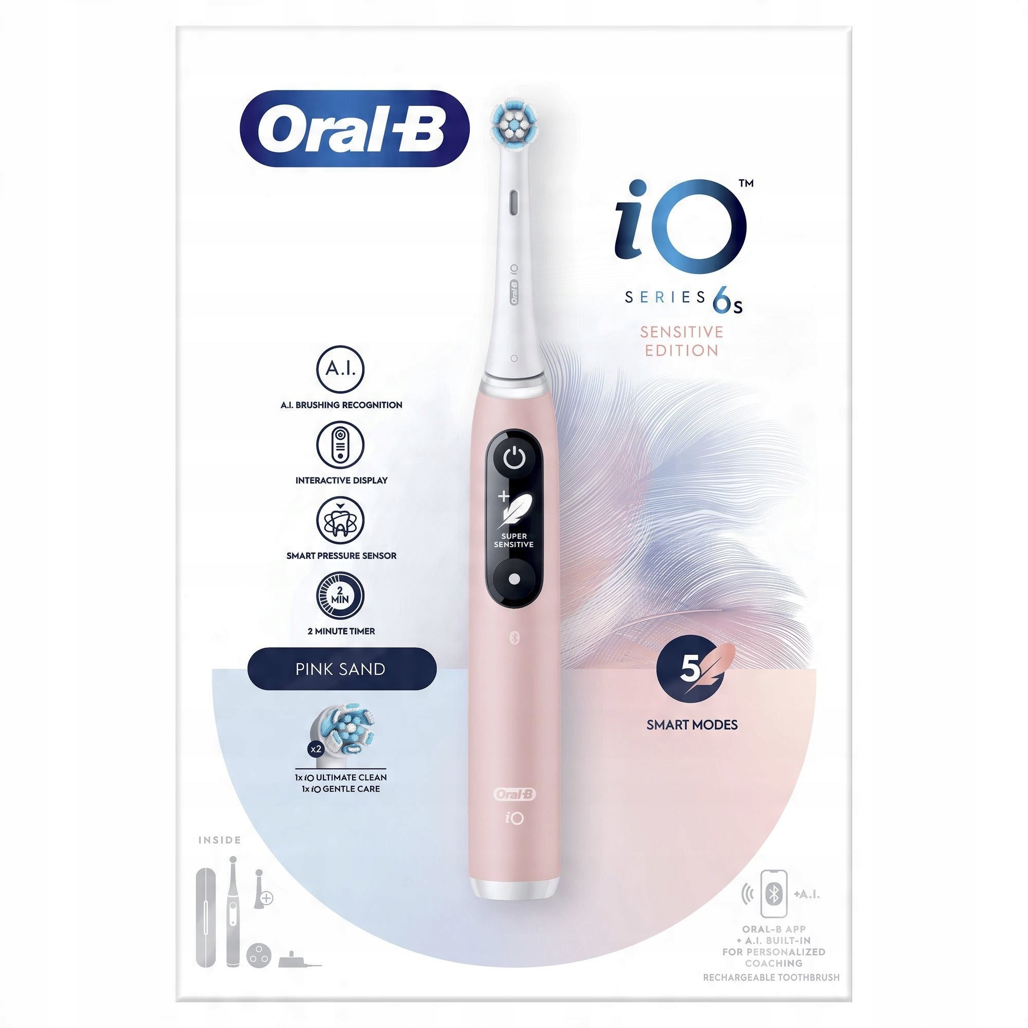 Electric toothbrush Oral-B iO 6S pink Brand Oral-B