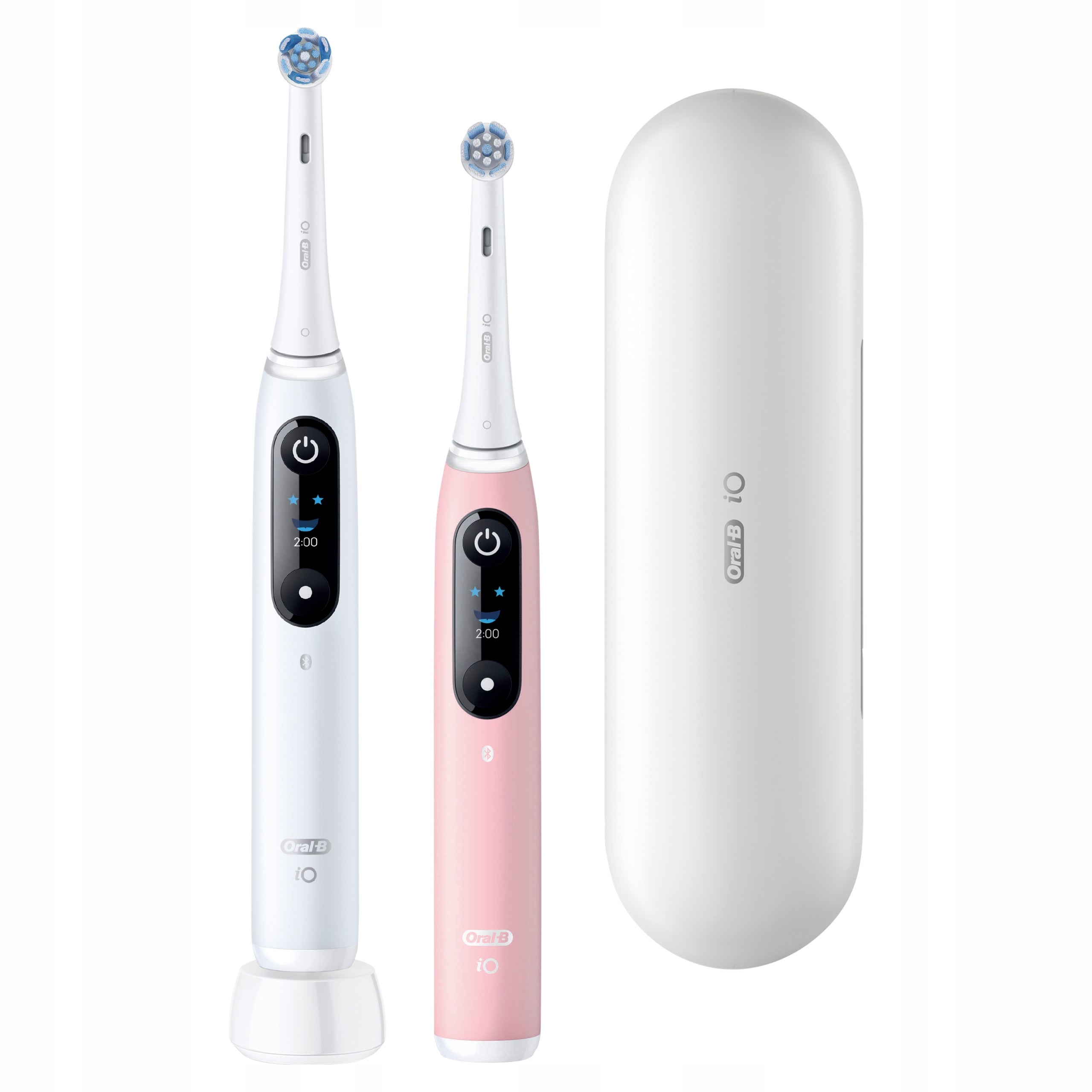 Electric toothbrush Oral-B iO6 DuoPack White/Pink + Travel Case Brand Oral-B