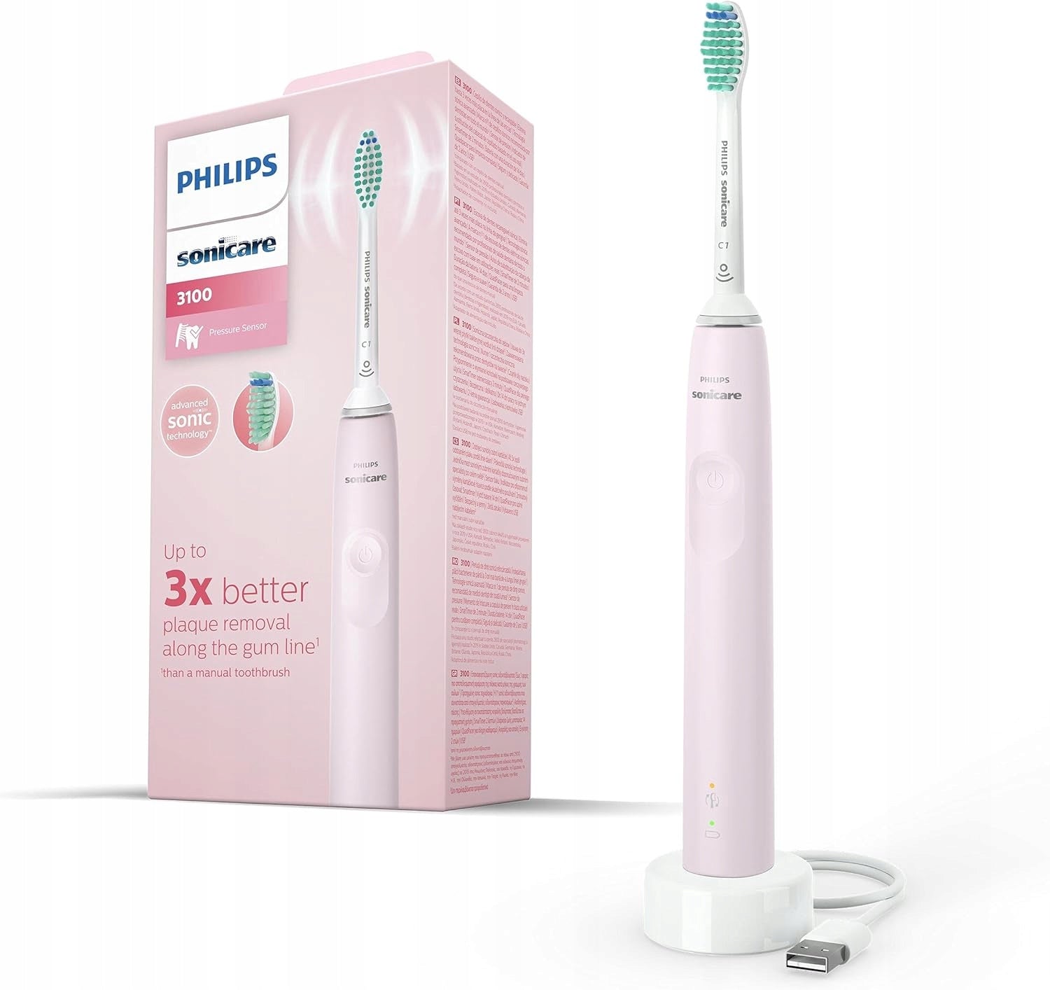 Electric toothbrush Philips Sonicare 3001 HX3671/11 pink