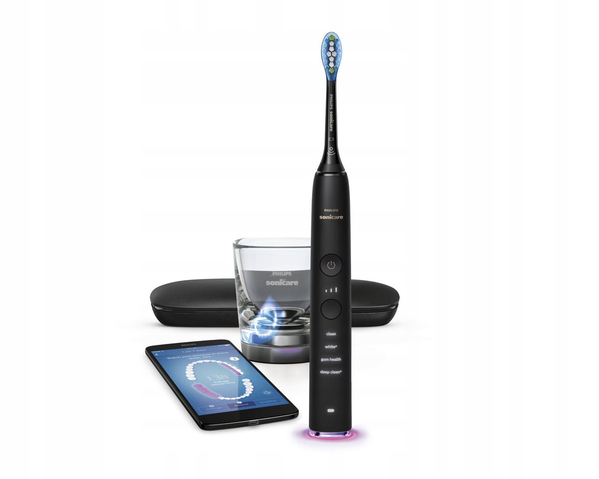 Electric toothbrush Philips sonic black with Bluetooth HX991 2- ends Packaging status original