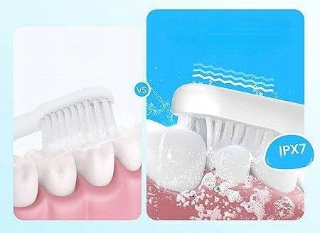 Electric toothbrush SEJOY sonic 8 tips black Brand SEJOY