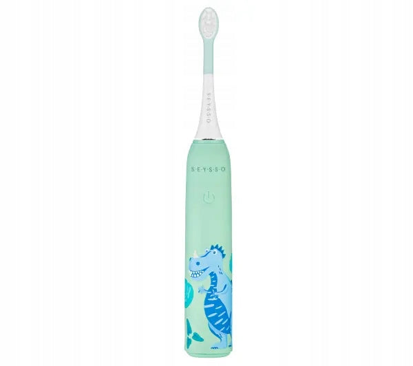 Electric toothbrush for children SEYSSO Dinosaur 2 Tips Medical device no