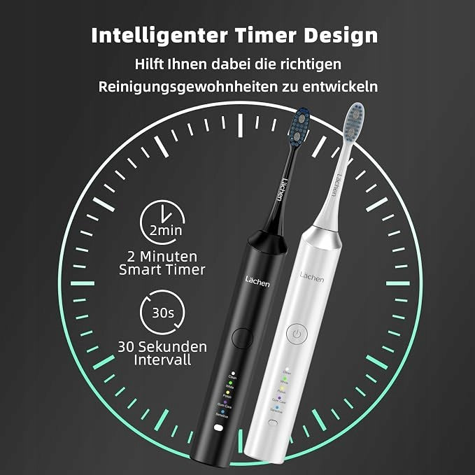 Electric toothbrush set of 2 Lächen3j Manufacturer code B08CBZD1ZG