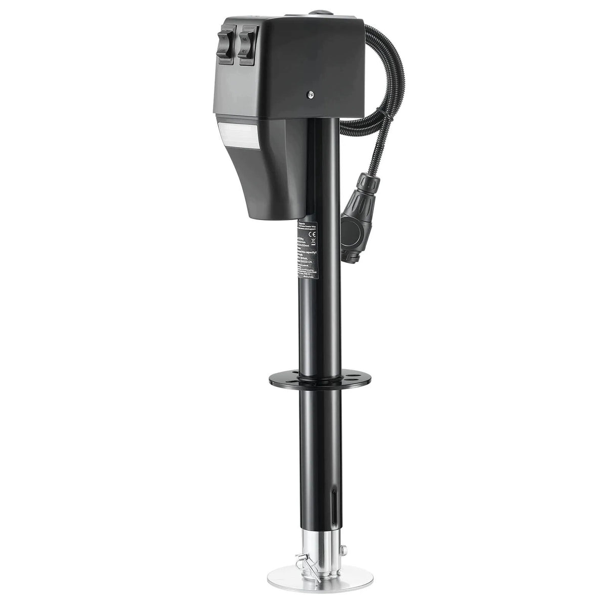 Electric trailer lift strong 2268kg 12V LED 230 686mm LED lamp