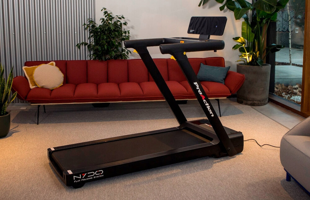 Electric treadmill BH FITNESS Nydao G6540 2206W 18km/h Measurements training duration pulse distance speed