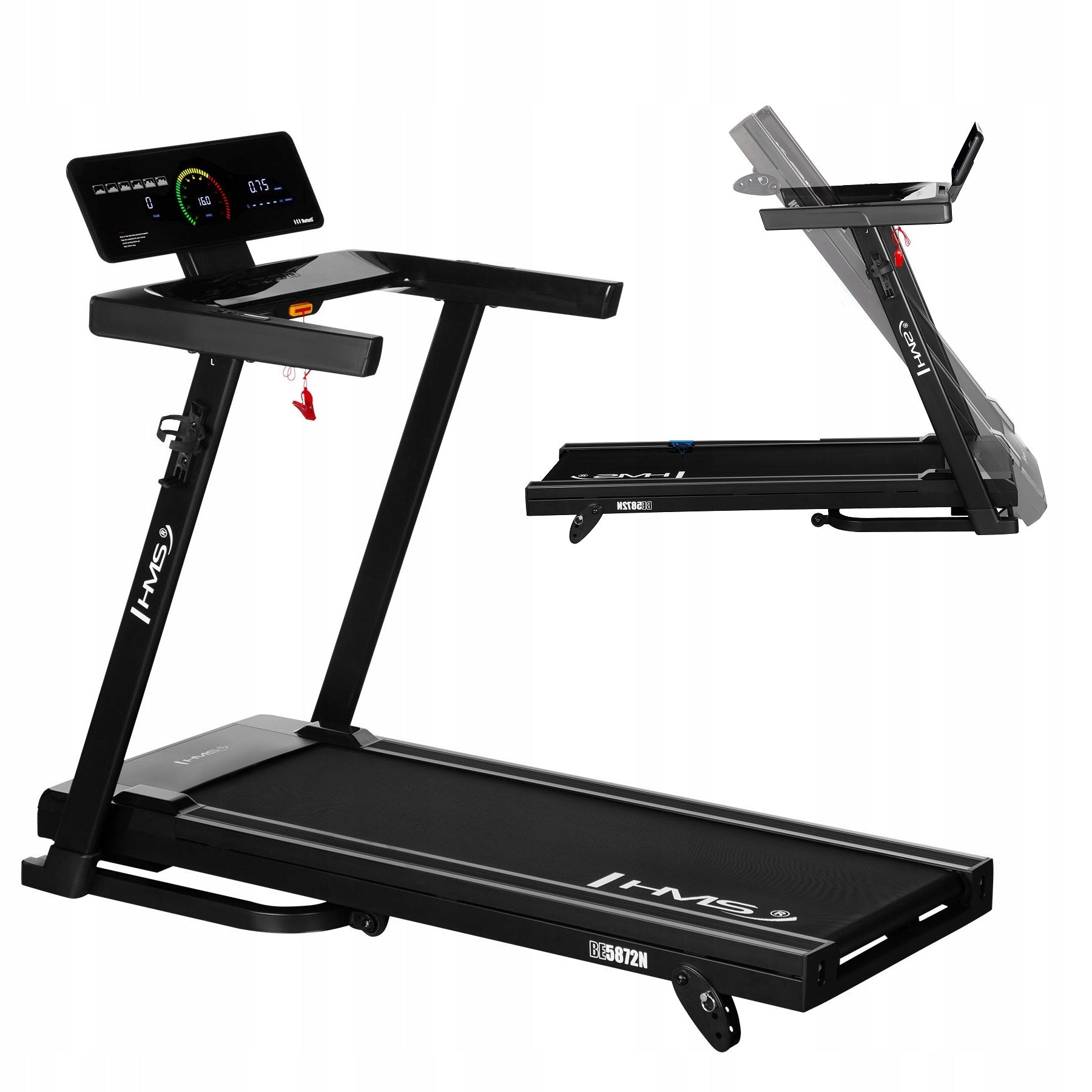 Electric treadmill HMS BE5872N up to 100 kg