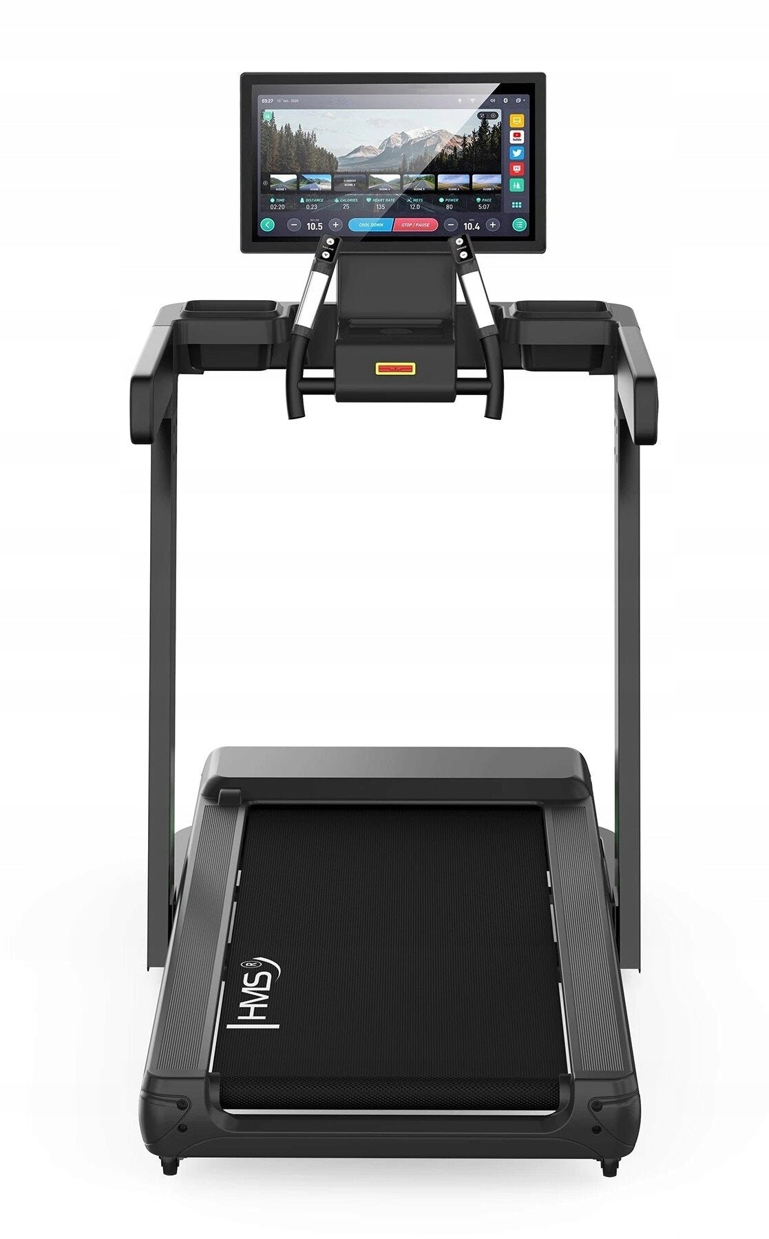 Electric treadmill HMS BE5877 3355W 22km/h Brand HMS
