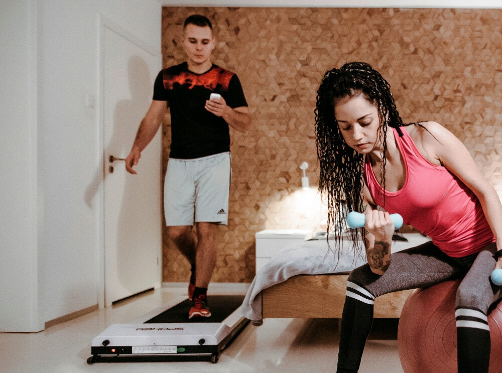 Electric treadmill SPOKEY Even BL max 90kg 6km/h Manufacturer code 943405