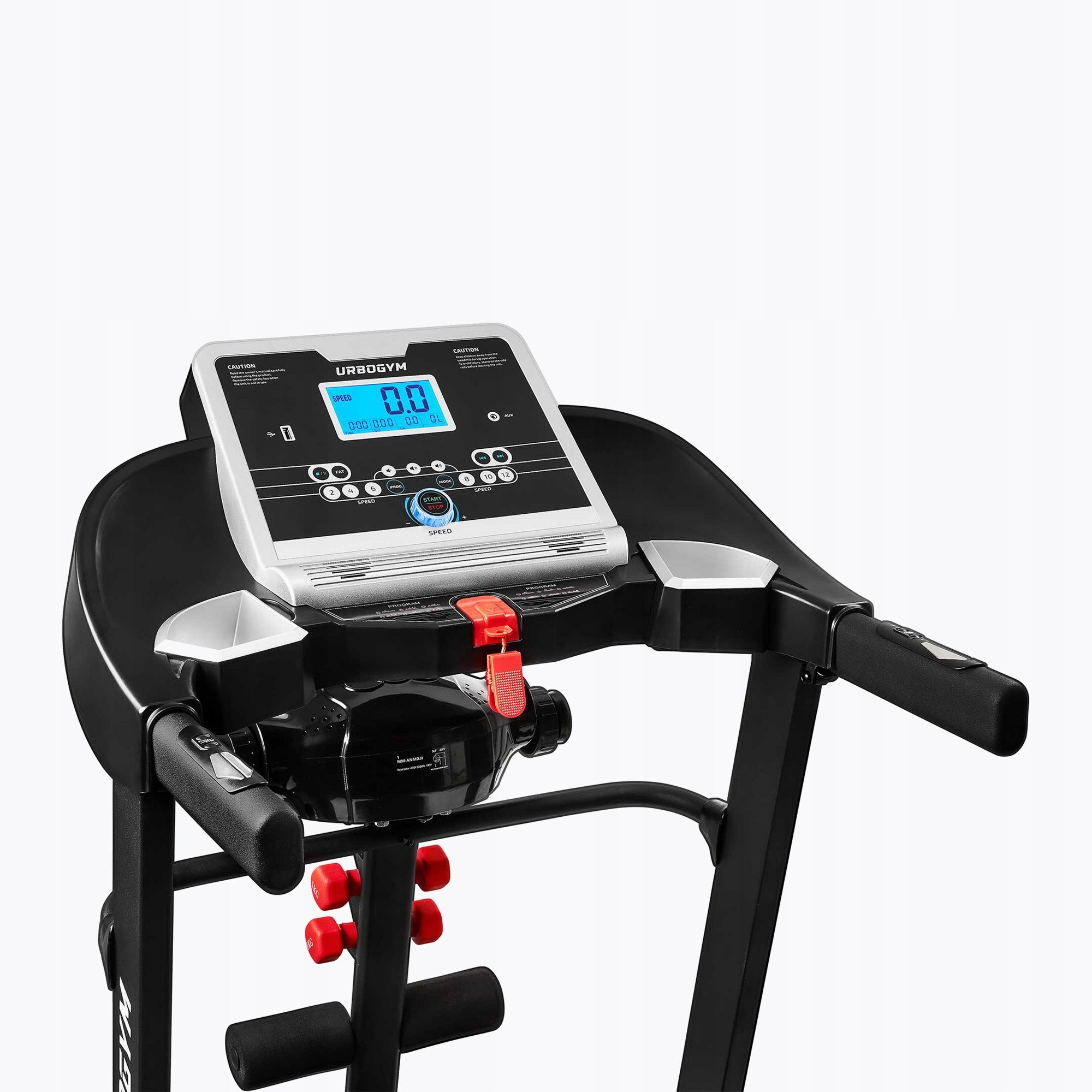 Electric treadmill UrboGym V650M OS Maximum user weight 140 kg