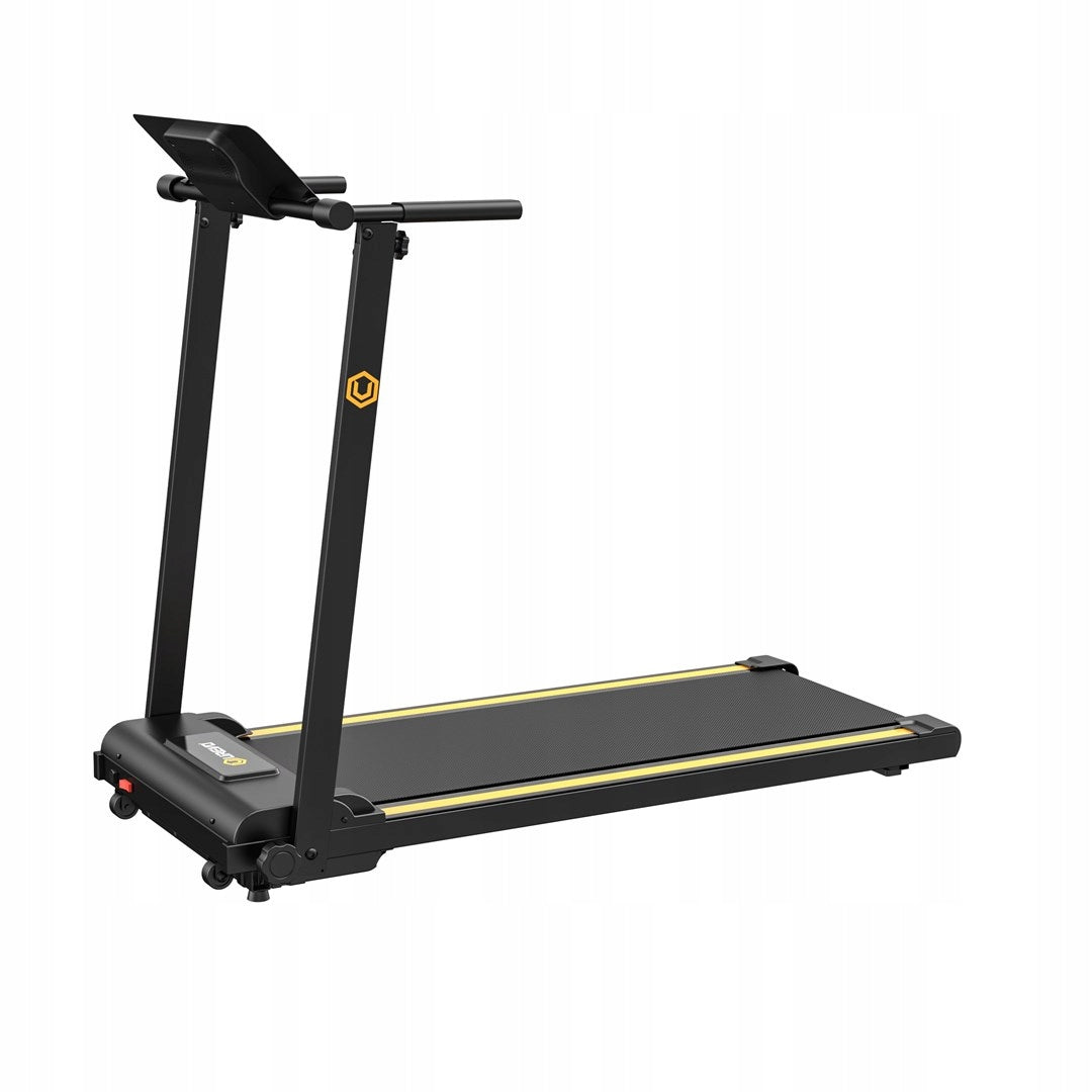 Electric treadmill Urevo Foldi Mini up to 120 kg 1-10km/h Measurements speed burned calories fat