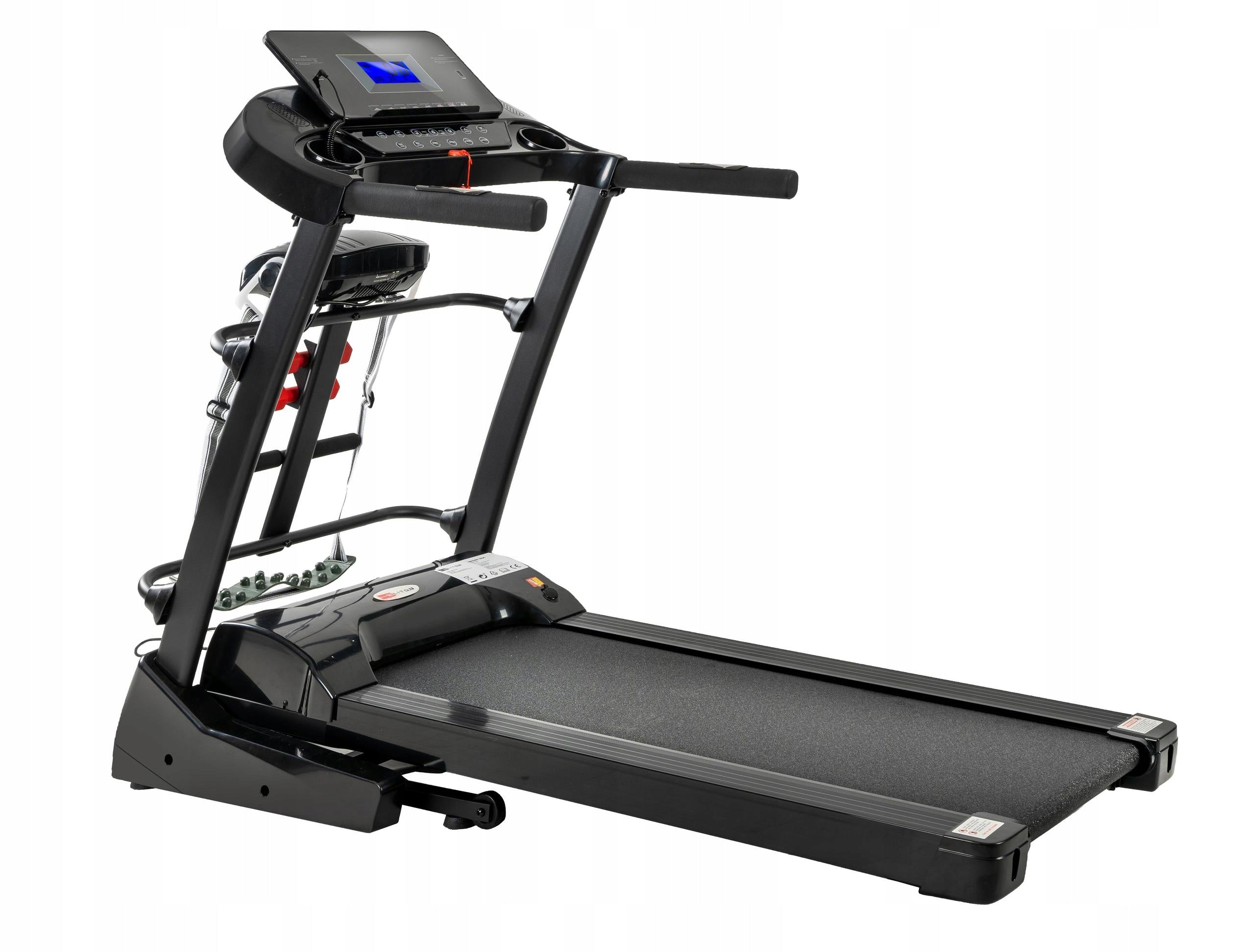 Electric treadmill Vigo RS Electric angle change 150kg 20km/h Corciano Additional features Bluetooth speakers keyboard shortcuts safety key transport wheels place for water bottle place for mobile phone/tablet foldable training programs tilt angle adjustment touch sensors mobile device compatibility display