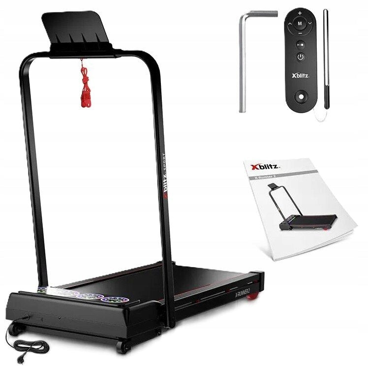 Electric treadmill XBLITZ X-Runner 2 1838W 12km/h Maximum user weight 120 kg