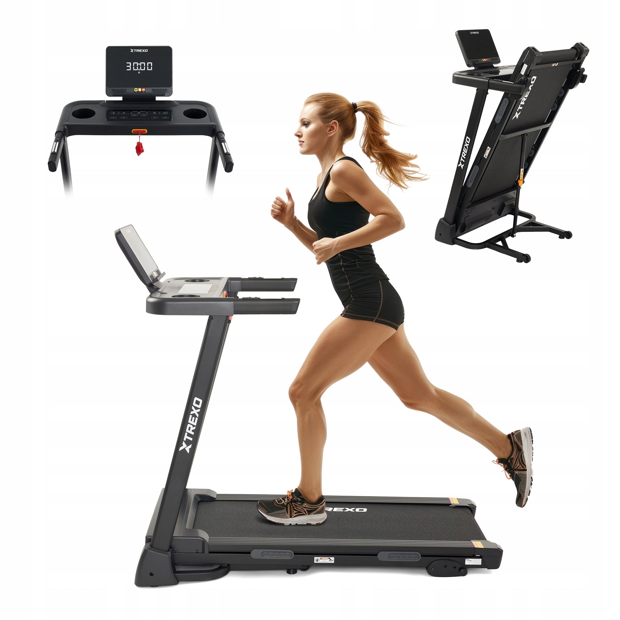 Electric treadmill XTREXO TXO-W325 Folding Tilt Adjustment 12 km/h