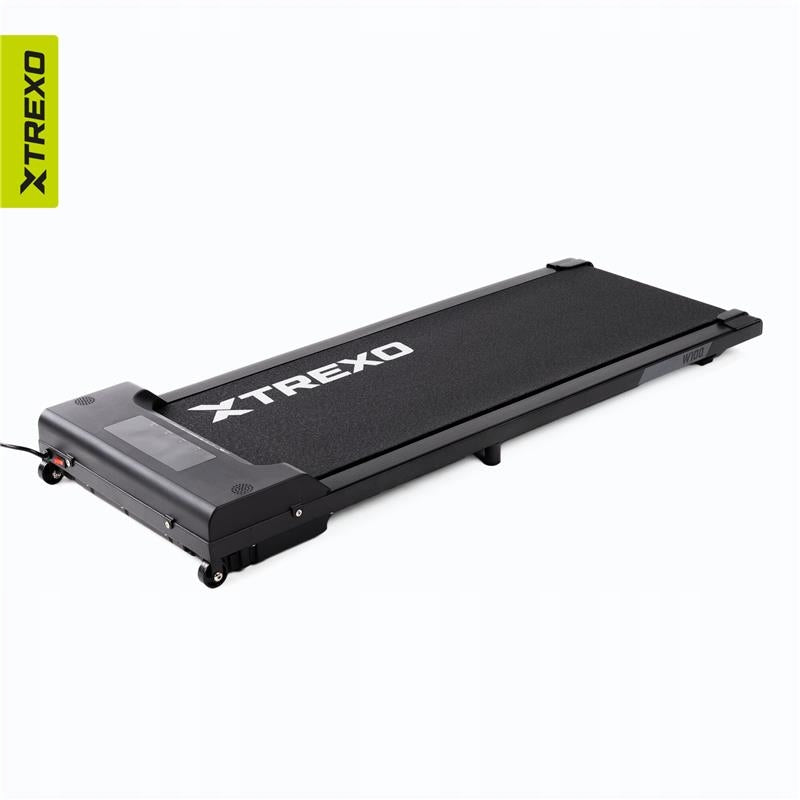 Electric treadmill XTREXO Walking Pad W100 black 131x58x17 cm 1-6 KM/H Maximum user weight 100 kg