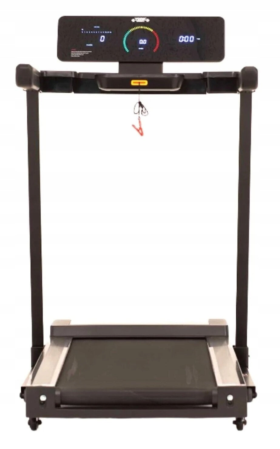 Electric treadmill YORK FITNESS HT5 1470W 18km/h Measurements training duration pulse distance burned calories fat speed