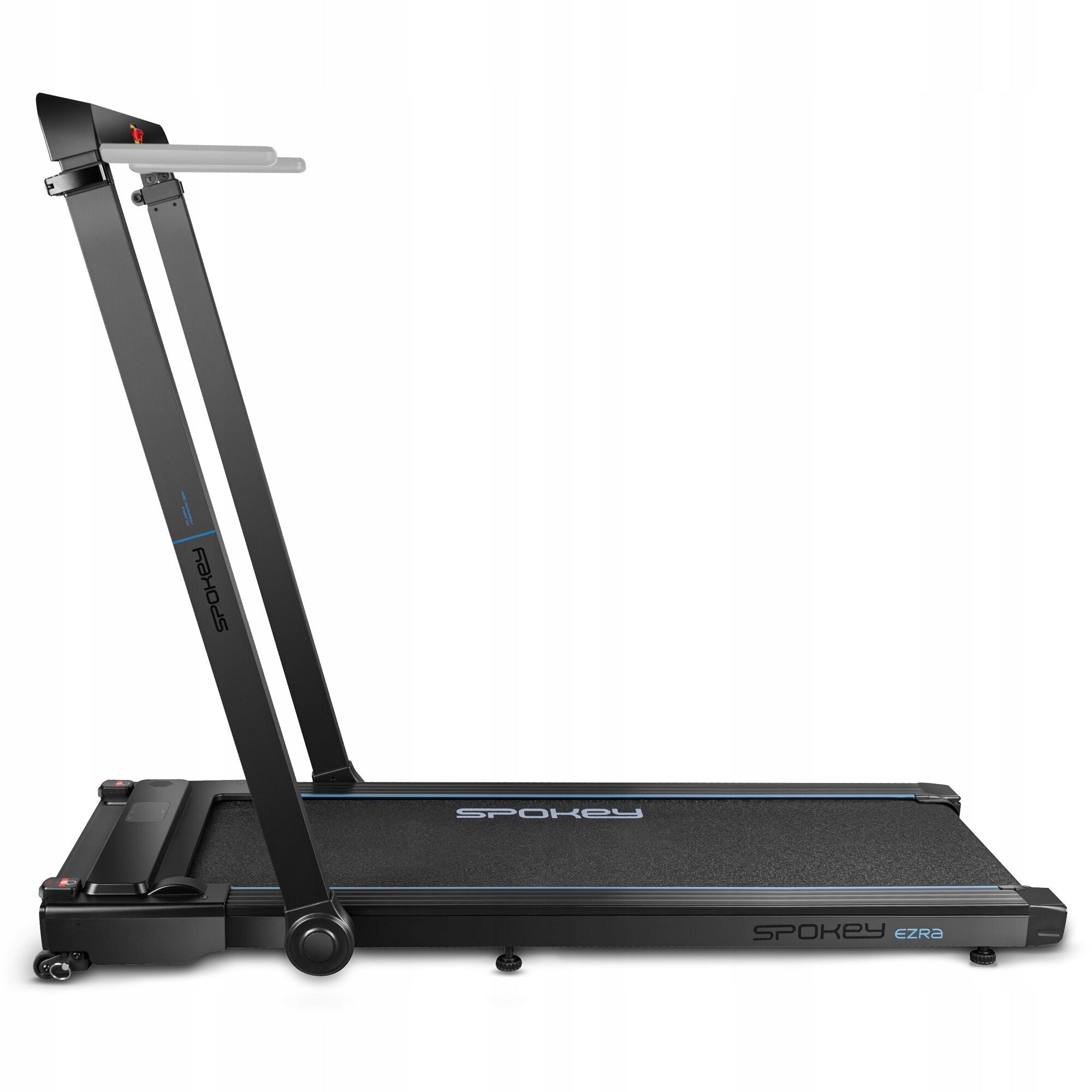 Electric treadmill folding 14 km/h LCD LED display quiet with watch Measurements training duration distance speed burned calories