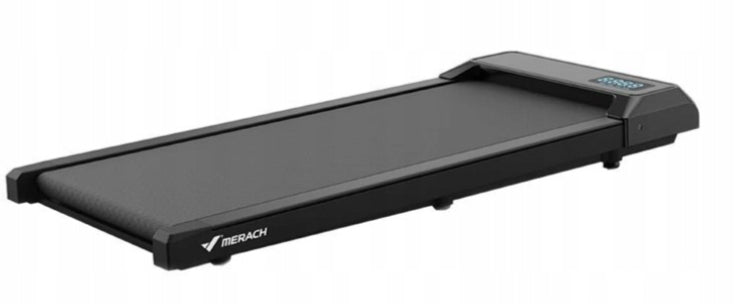 Electric treadmill for home work under desk Merach display remote control app Kind electric