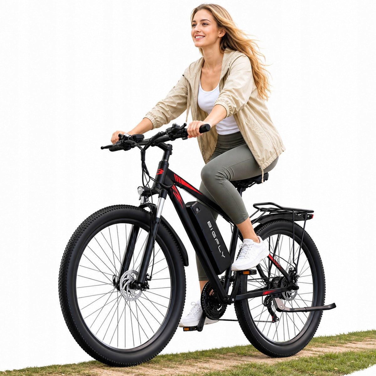 Electric vehicle 2026 Oil brake BIGFLY C29 750W 48V 54KM/h100HP 29" Foldability partially assembled, calibrated
