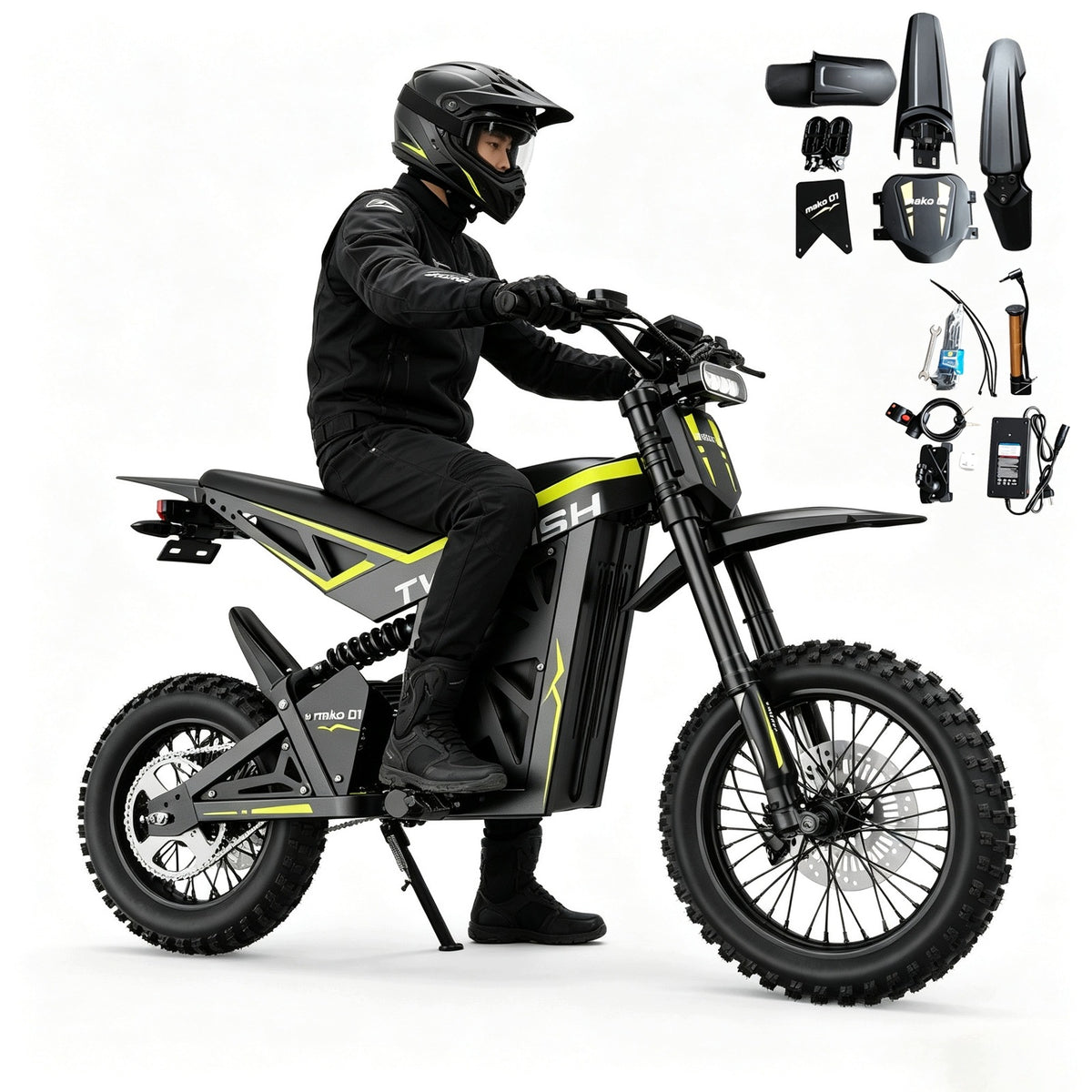 Electric vehicle 52V25AH 80km/h Off-road Electric motorcycles mako 01 Packaging status original