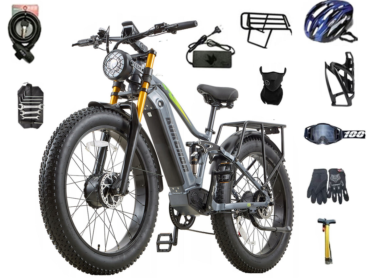 Electric vehicle BURCHDA RX80 48V 20AH 45KM/H 70KM 2000W 26"+