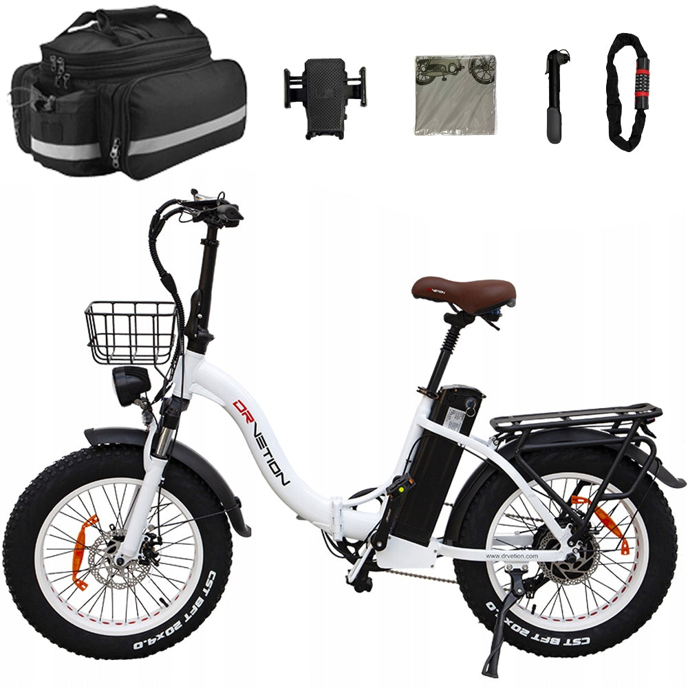 Electric vehicle DRVETION CT20 48V 20AH 750W 55km/h 75km 20" fat tire