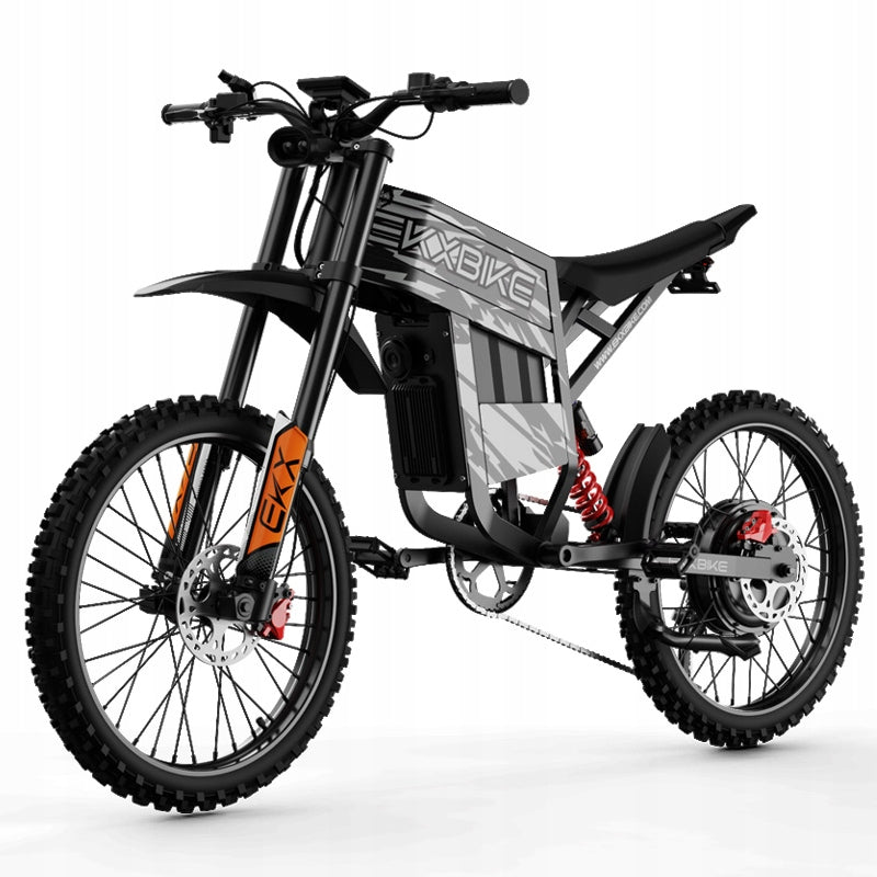 Electric vehicle EKX TX1 6000W 72km/h 60V30AH oil brake offroad Emotorcycle Packaging status original