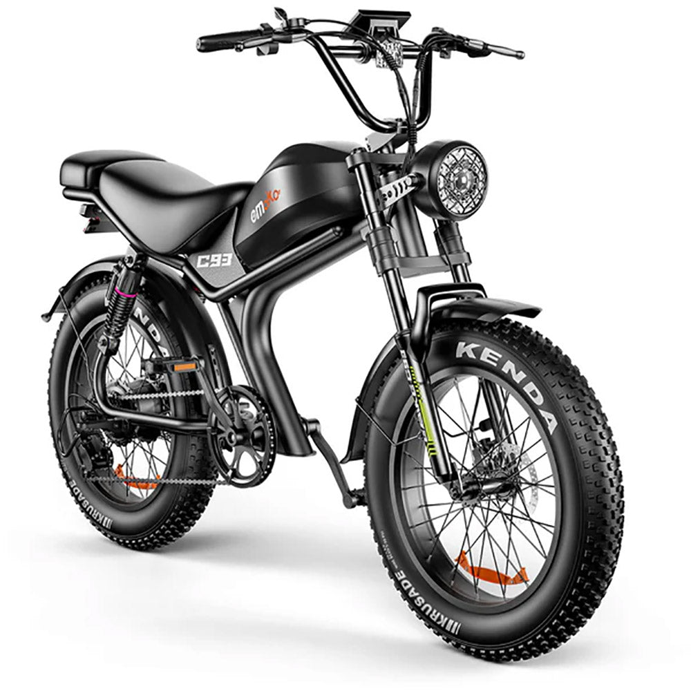 Electric vehicle EMOKO C93 1000W 35AH 50KM/H 160km 20*4''Thick tyres