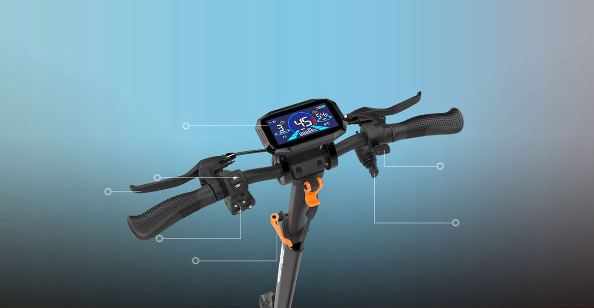Electric vehicle Folding Kukirin G2 Pro 1000W 48V 58KM 45km/h Manufacturer code EU-G2 4537380226998