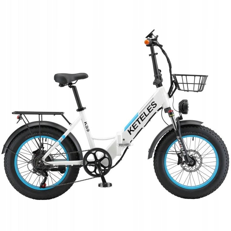 Electric vehicle KETELES KS9 1000W 48V18AH 40KM/H 20" folding city women Brand KETELES