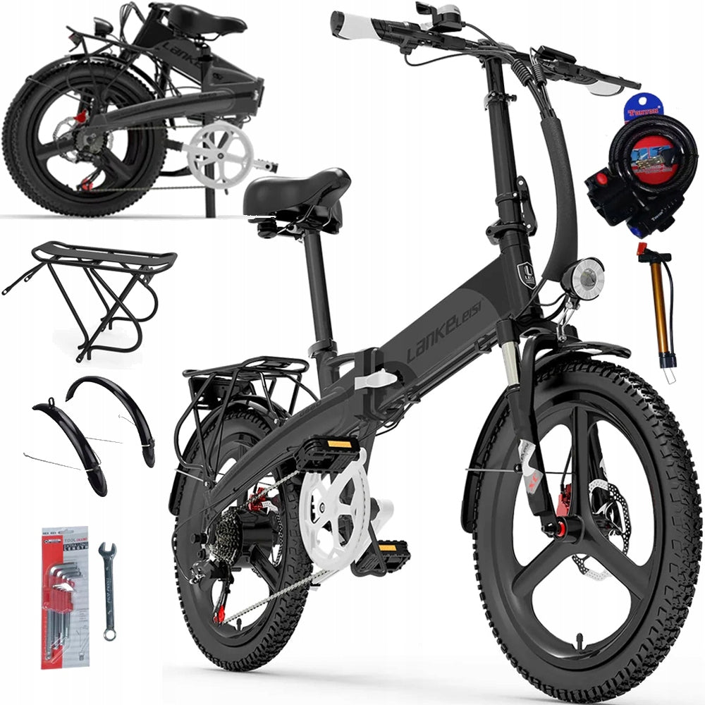 Electric vehicle LANKELEISI G660 male/female 750W 48V12.8AH 110HP + helmet Manufacturer code LANKELEISI G660 48V 12.8AH